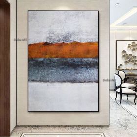 Handmade Abstract Oil Painting On Canvas Modern Oil Painting Hand Painted Large Wall Art Living Room hallway bedroom luxurious decorative paintin (size: 90x120cm)